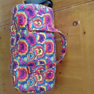 Cat Lady Box Tie-dye Cat Graphic Duffle Bag